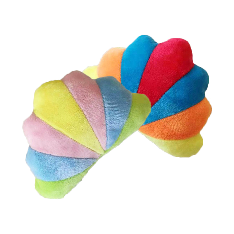 Factory-Sold Eco-Friendly Cat Toy Super Soft Shell Pet Plush with Squeaky Feature Funny Interactive Dog Toy in Bag Packaging