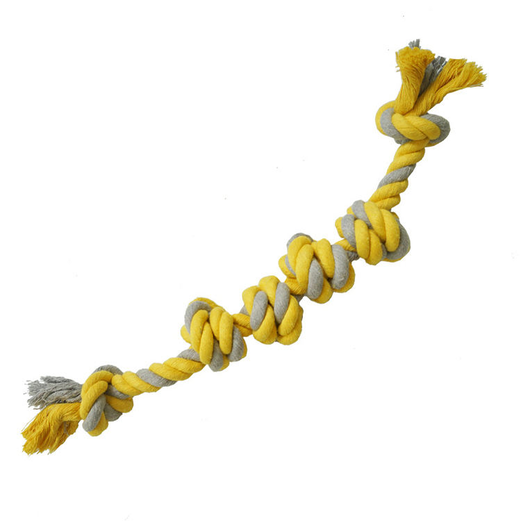 Chewable Eco-Friendly Tough Rope Pet Dog Tug of War Toy