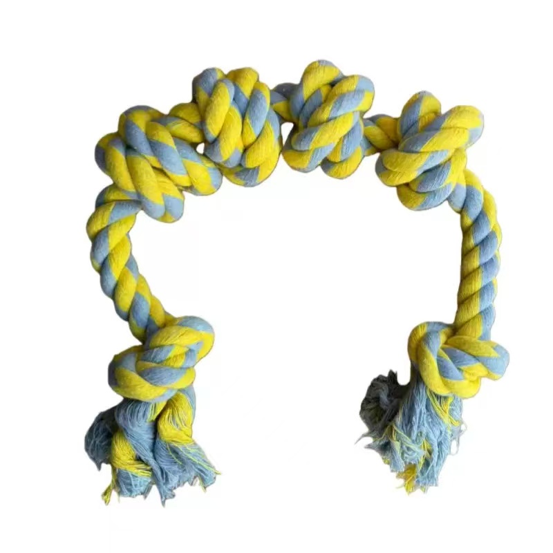 Chewable Eco-Friendly Tough Rope Pet Dog Tug of War Toy