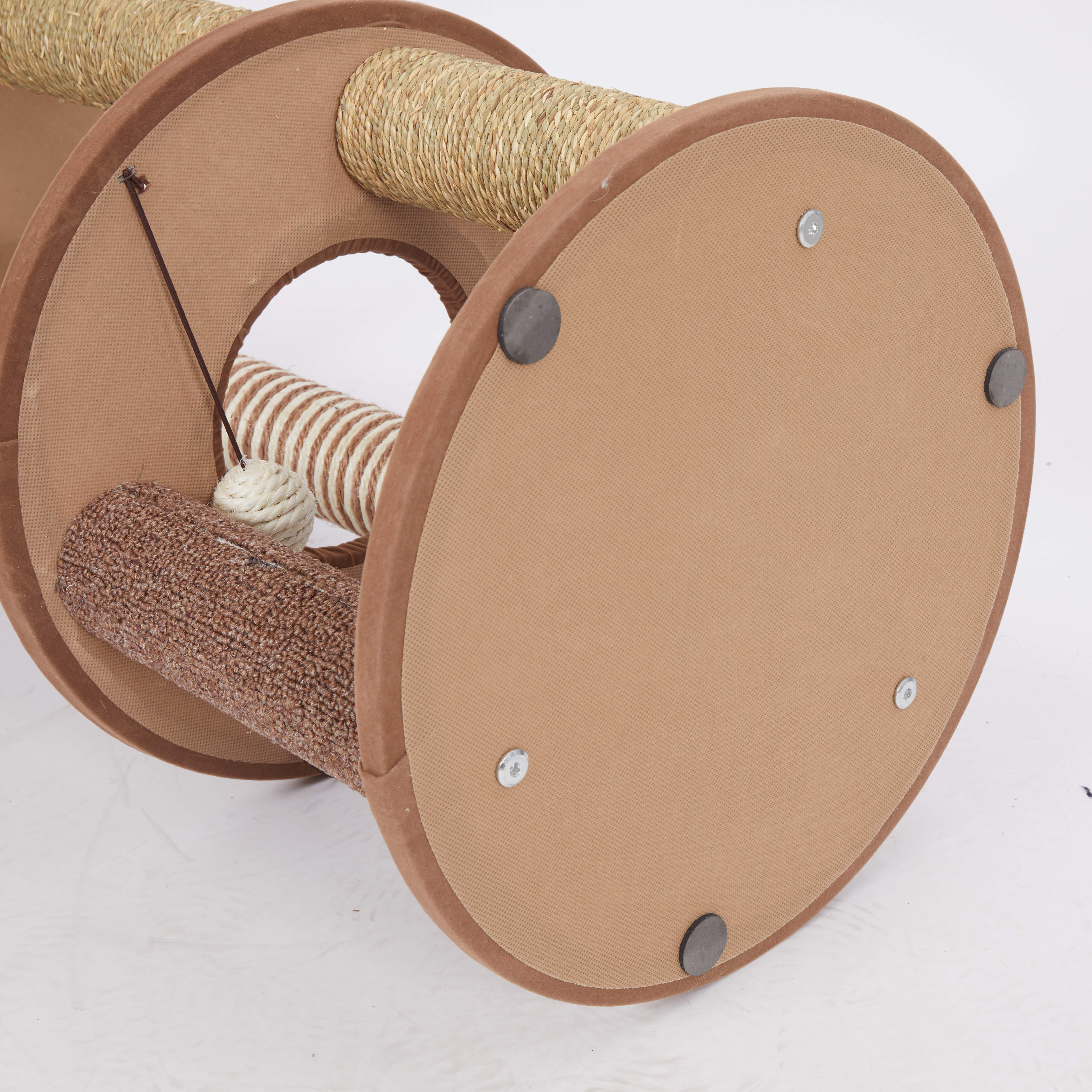Manufacturer Wholesale Interactive Climbing Platform Cat Scratcher Tower Cat Tree With Plush Toy