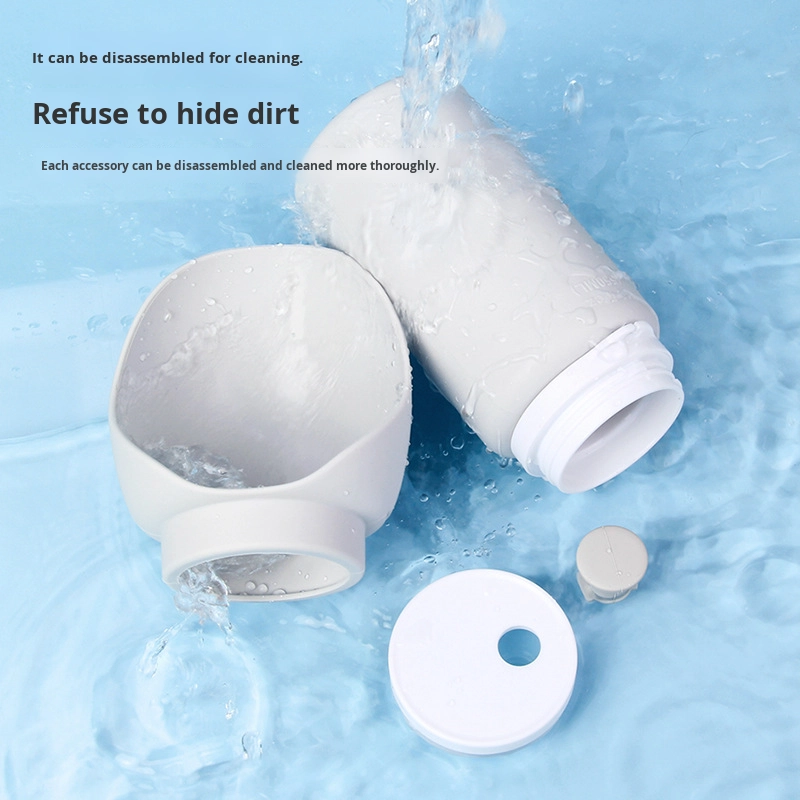 Portable Silicone Pet Water Dispenser Solid Design Dog Walking Cup Outdoor Water Bottle Supplies For Drinking Water Food For