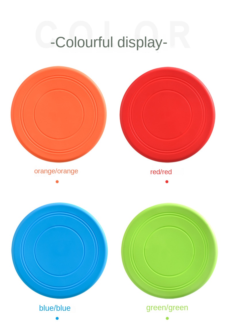 Pet Soft Frisbee 10