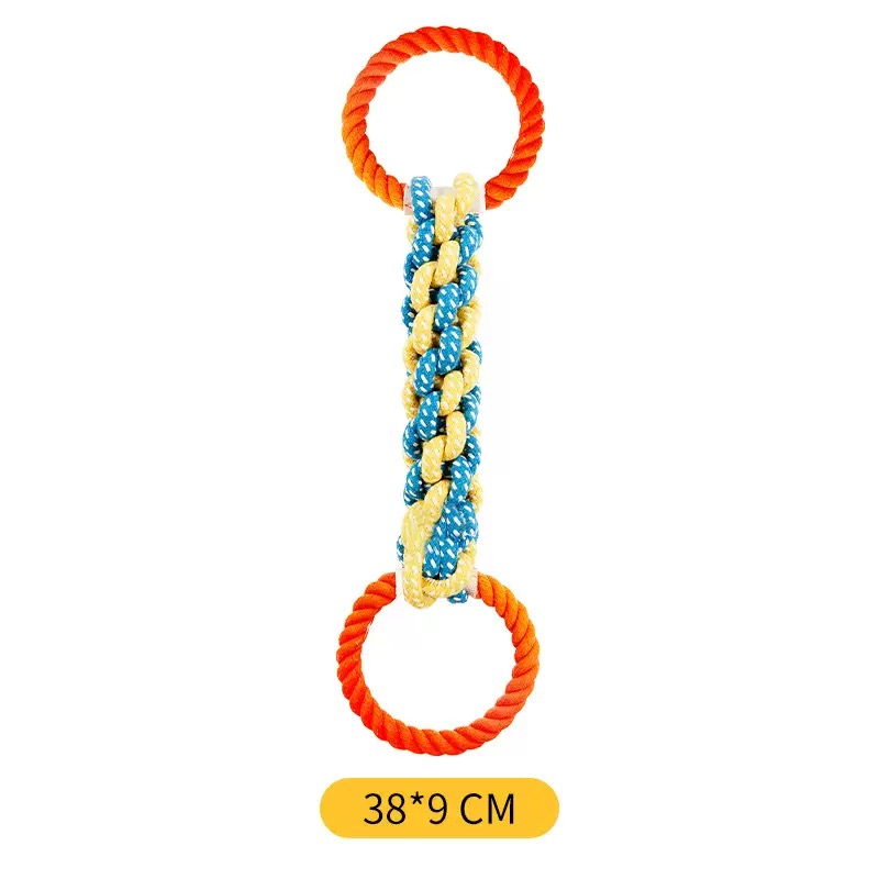Factory-Wholesale Pipitao Cotton-Rope Chew Toy with Corn Pattern-Durable Bite-Resistant for Dogs Stress Relief &amp; Tug-Of-War Play