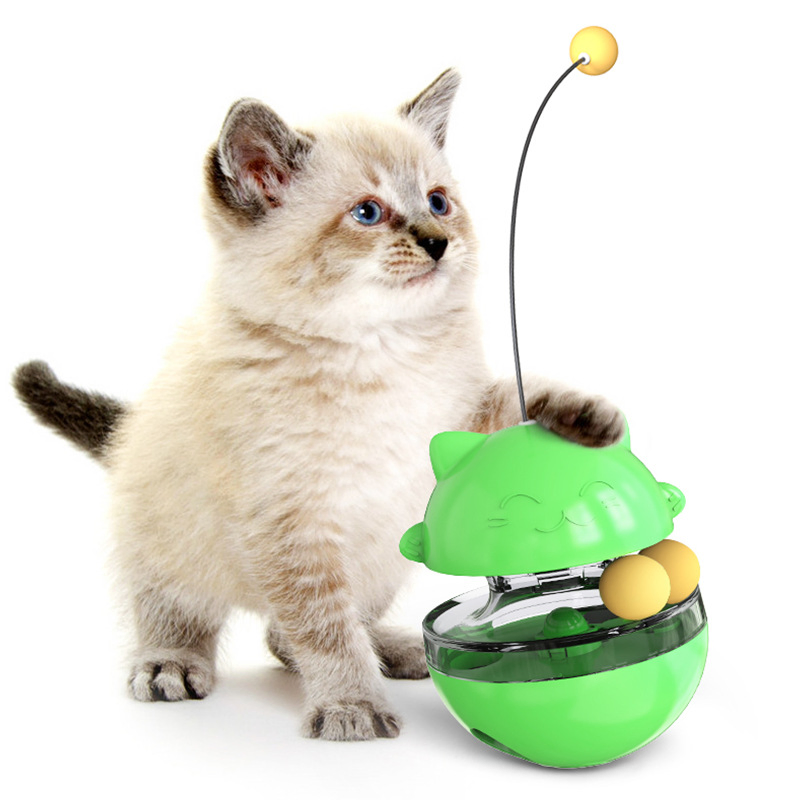 Pet Supplies Manufacturers Wholesale New Best-Selling Cat Teaser Wands Cat Toys Tumblers and Treat-Dispensing Balls