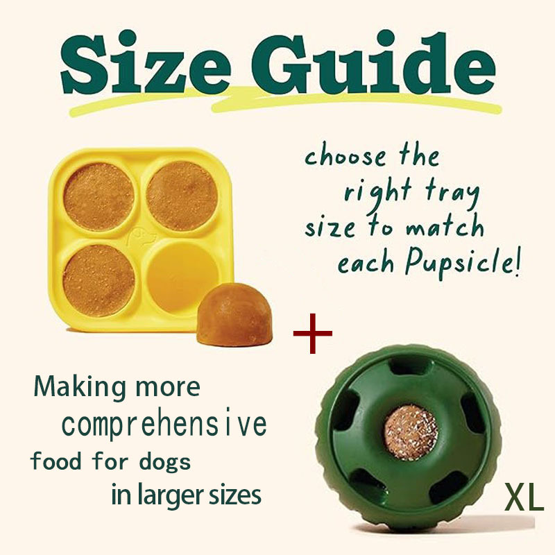 Interactive Eco-friendly Dog Feeding Toy Silicone TPR Slow Feeder Chew Ball for Puppies and Large Dogs