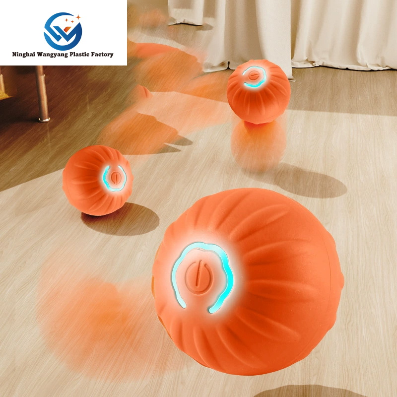 Automatic Rolling Smart Ball Dog Toy Eco-Friendly Motion-Activated Interactive Shaking Toy for Pets