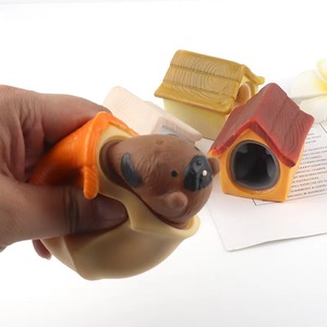 Sensory Fidget Toys Decompression Dog Home Cat Home Cup Squishes Squeeze Dog Home Toy for Stress Relief