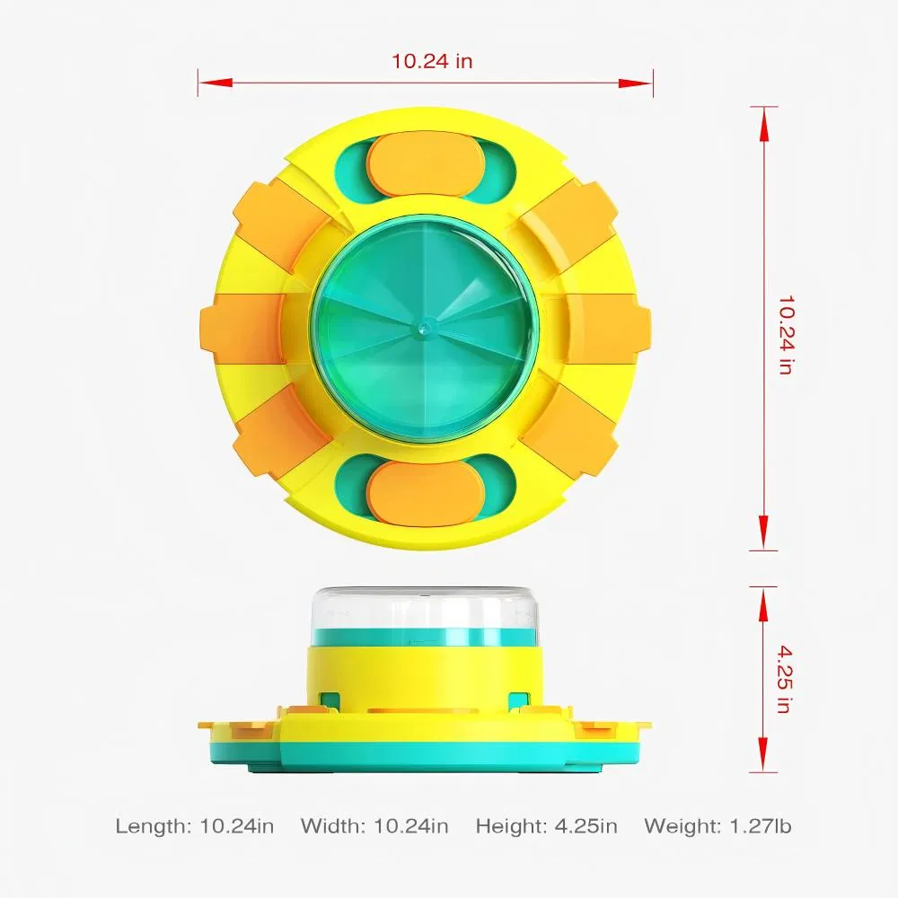 Rotatable Interactive Pet Dog Slow Feeder Puzzle Feeding Toys Animal Feeders Luxury
