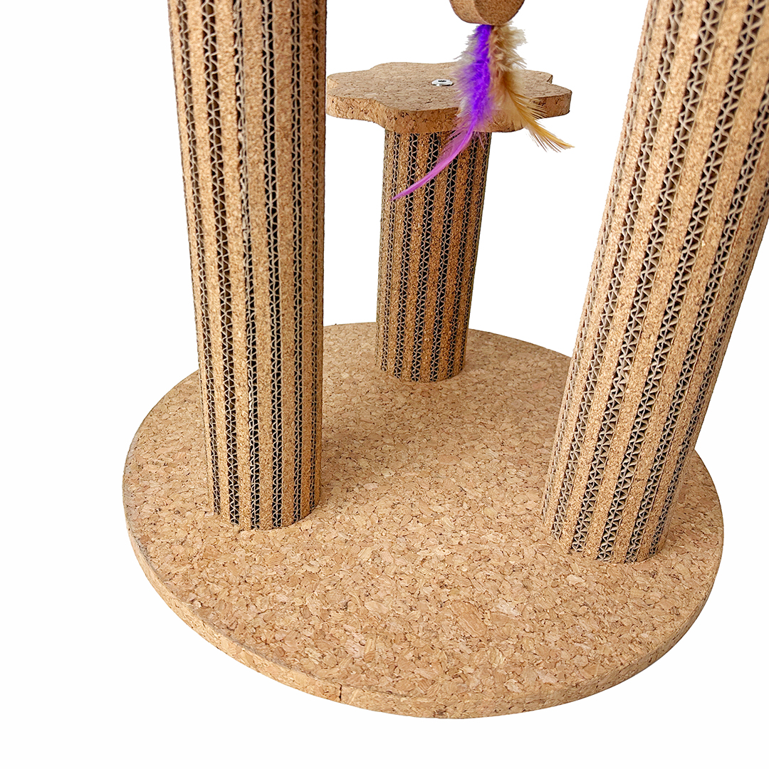 Cork Scratch Post Detail 7