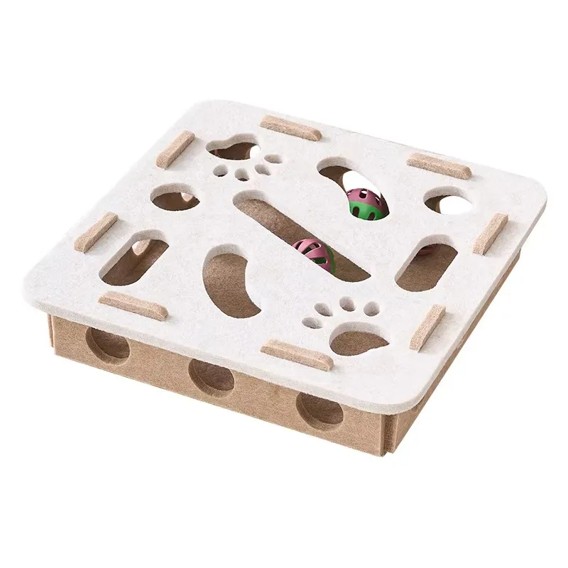 Cat Toys Interactive Toy Ball Maze Puzzle Game Box 2