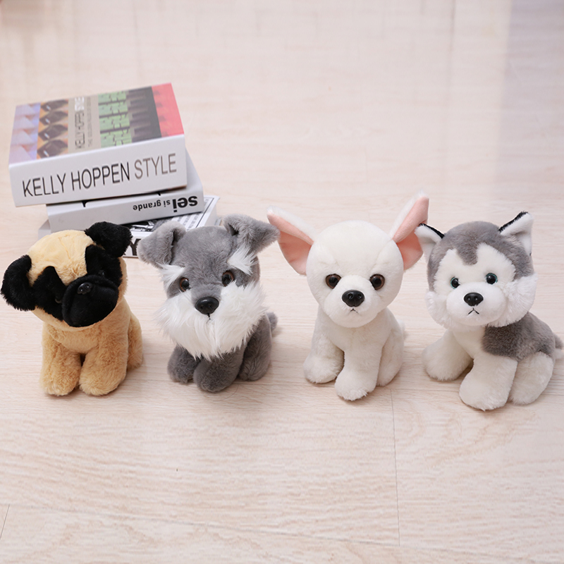 Christmas Dog Soft Pet Toys Gifts Private Label Soft Stuffed Plush Animal Toys Dog Plush Stuffed Animal