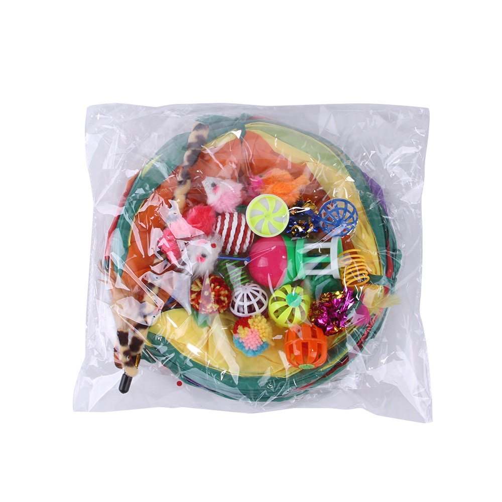 Pet Supplies Multi Combination Interactive Toys cat Accessories Pet Cat Toys Set Cat Stick Plush Mouse Combination Toy