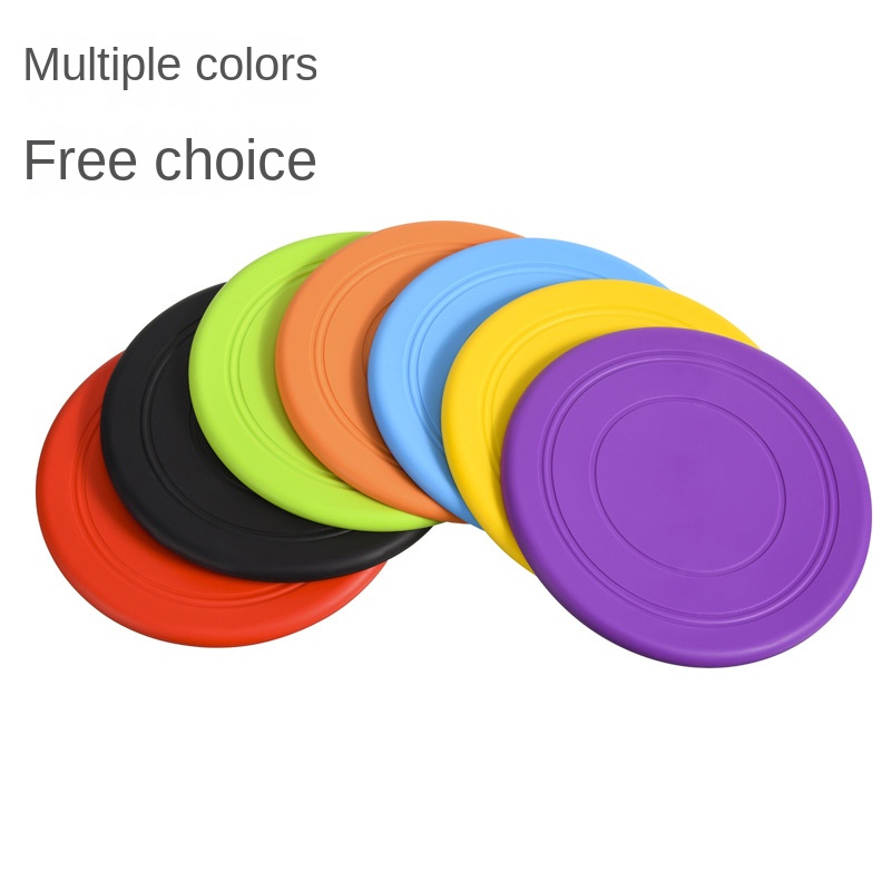 TPR Waterproof Soft Floating Dog Toy Bite-Resistant Training Disc for Interactive Water Play Fetch and Retrieve Outdoor Fun
