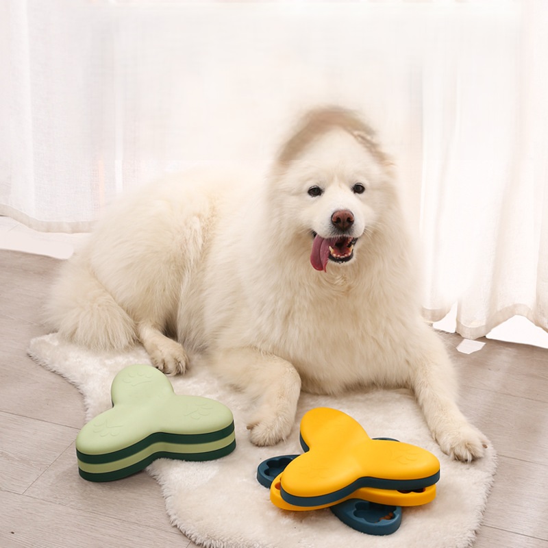 Multifunctional Funny Educational Dog Puzzle Feeder Interactive IQ Training Mentally Stimulating Slow Food Pet Slow Feeder Toy