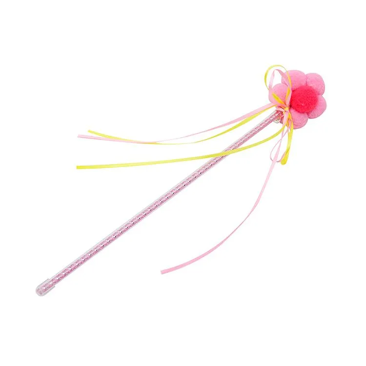 Interactive Teaser Wand Toys Cat Catcher Training Stick with Long Tassel