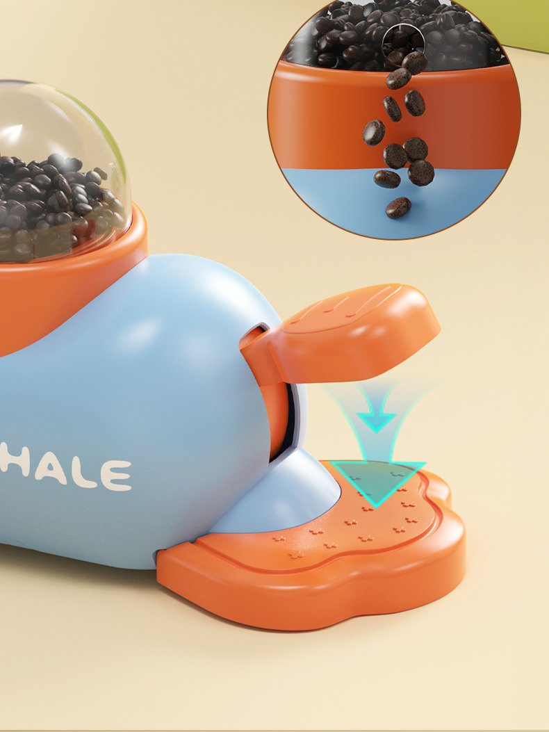 2-in-1 Interactive Pet Toy for Cats and Dogs Puzzle Educational Pet Toy Cat Dog Slow Feeder Treat Dispenser Food Leakage Toy Healthy Eating Toy