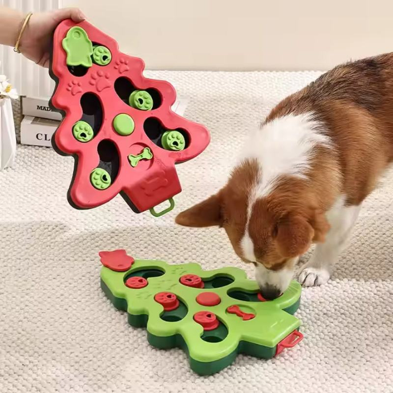 Interactive Pet Puzzle Toy for Dog Food Slow Eating Iq Training