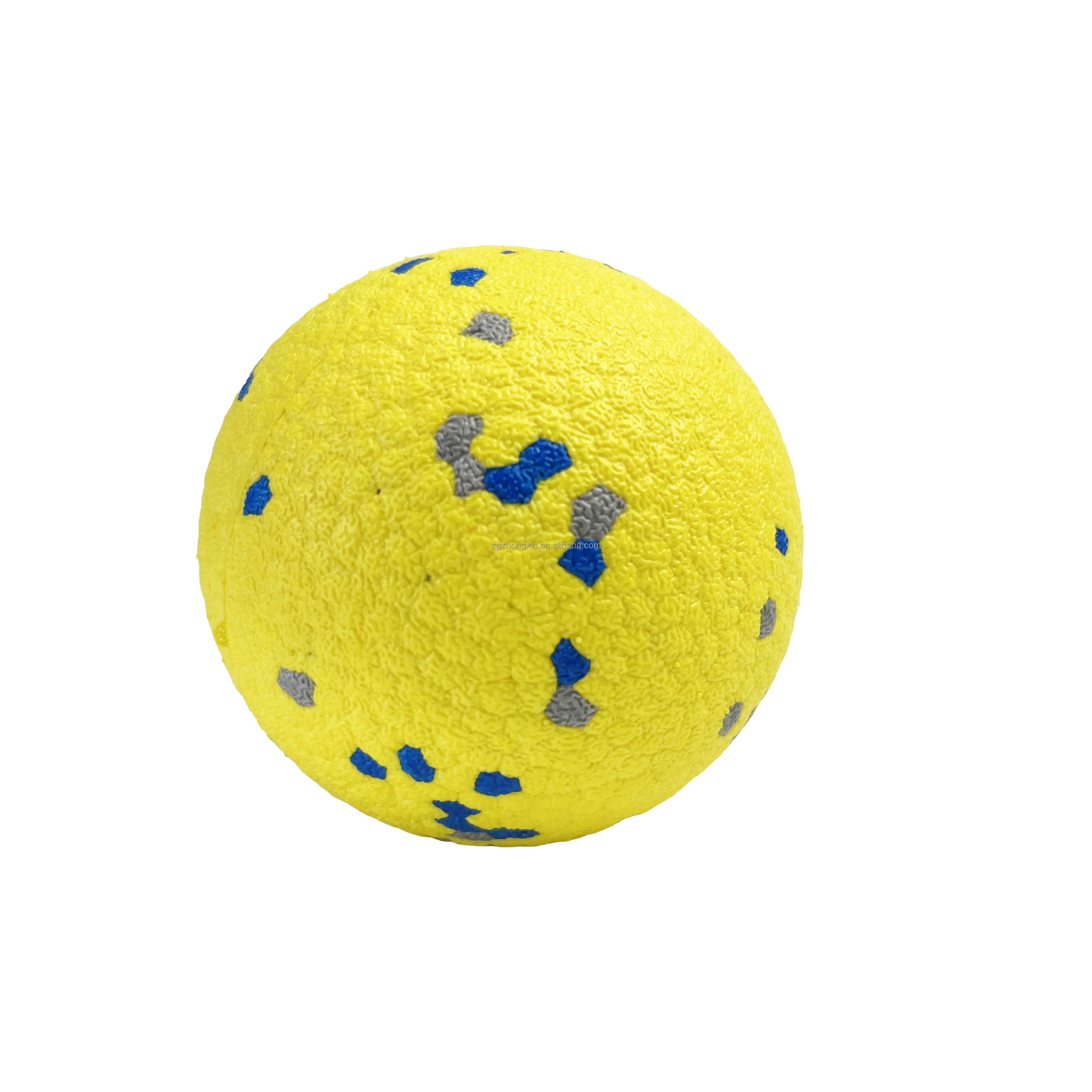 Eco-Friendly Lightweight Geometric Pattern Chewing Toy Modern Style Cat Dental Cleaning Ball Bite-Resistant Easy Clean