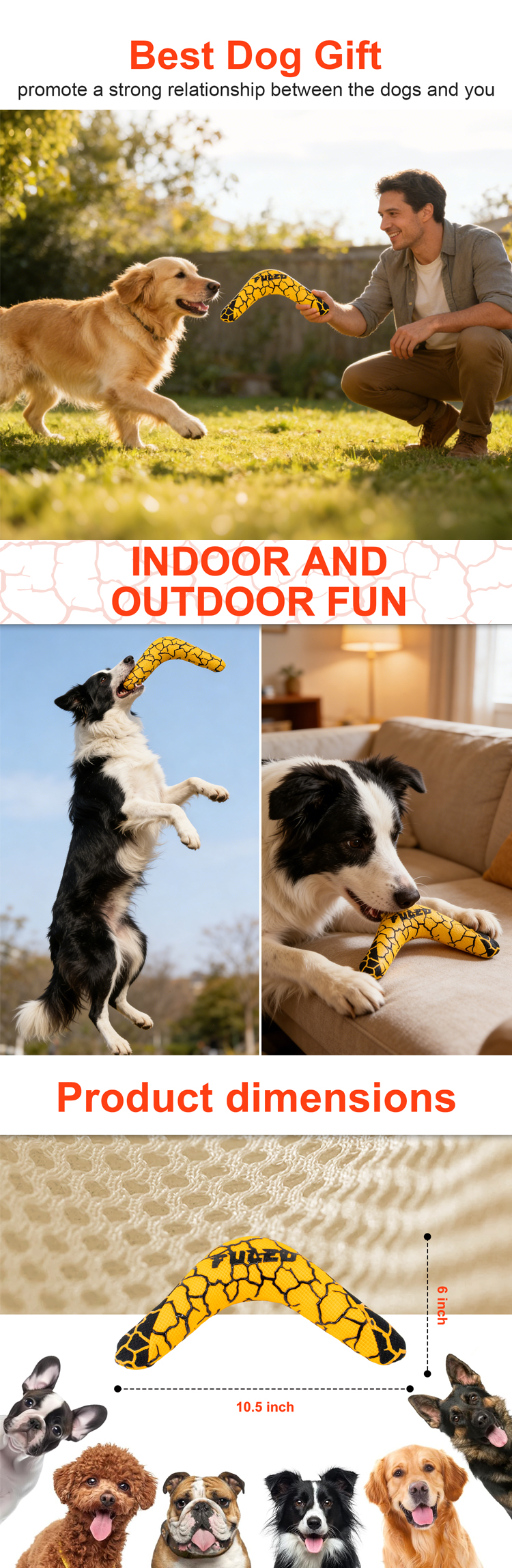 Safe non toxic chewing toy for dogs