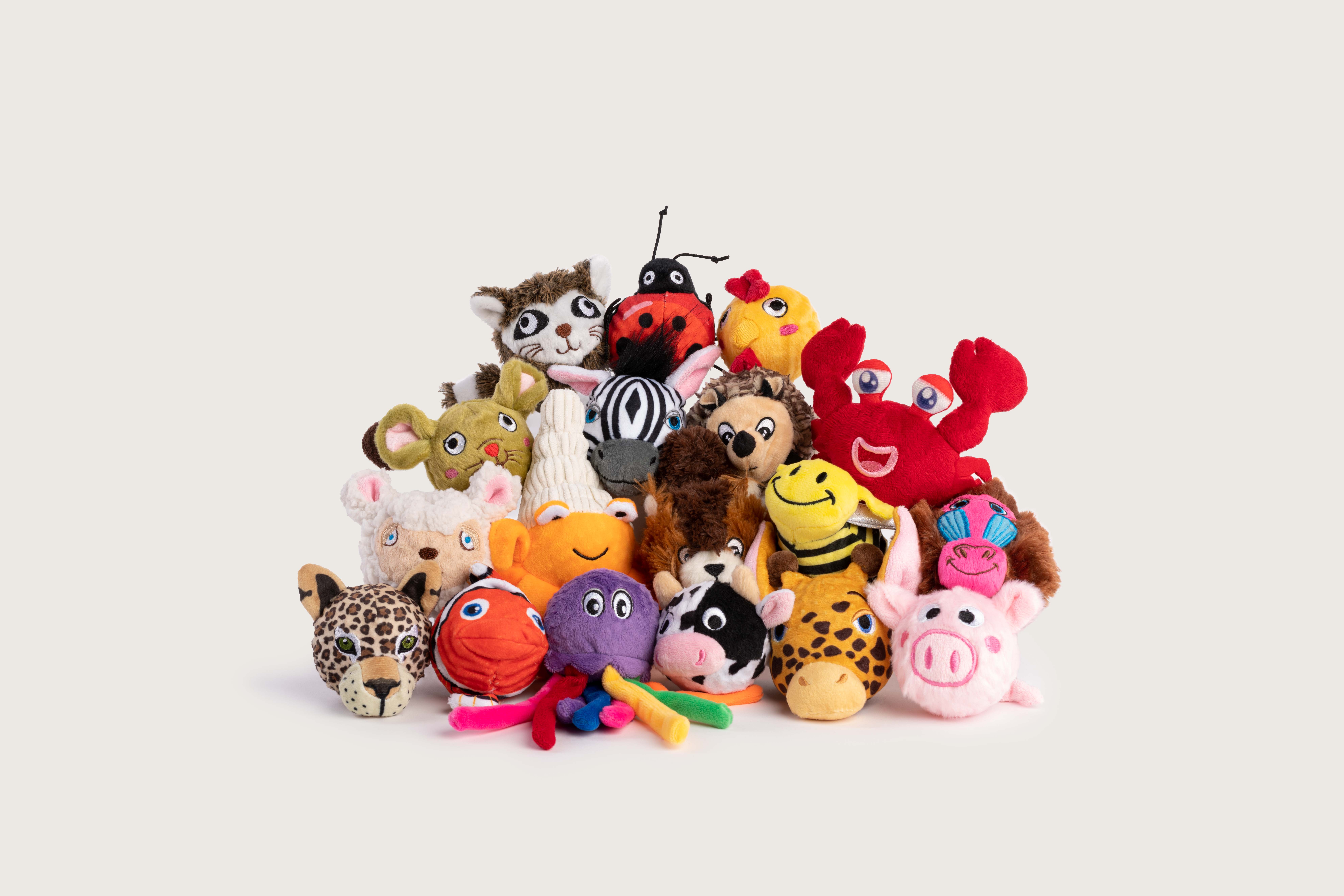 Tear resistant canvas toy for dogs