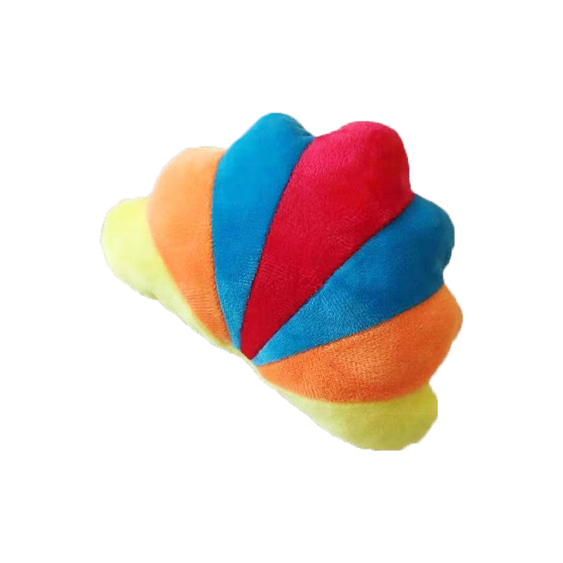Factory-Sold Eco-Friendly Cat Toy Super Soft Shell Pet Plush with Squeaky Feature Funny Interactive Dog Toy in Bag Packaging