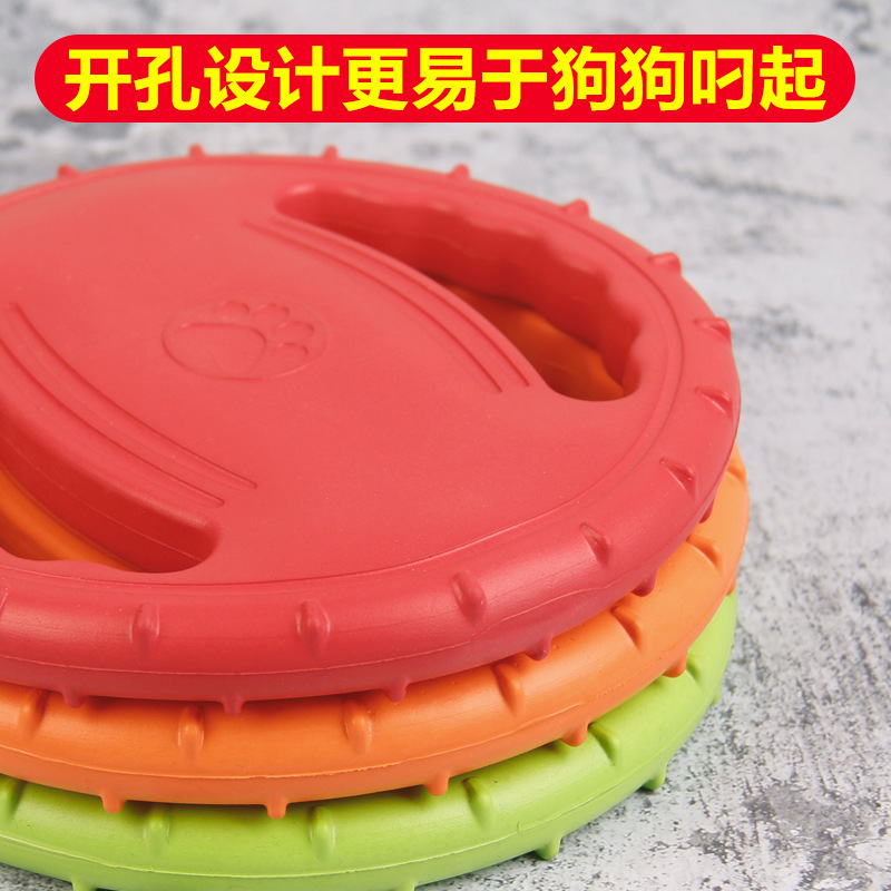 Durable Dog Toy for Outdoor Playtime - EVA Flying Disc Dog Toy for Fetch Safer Disc for Healthy Activity for Medium/Large Dogs