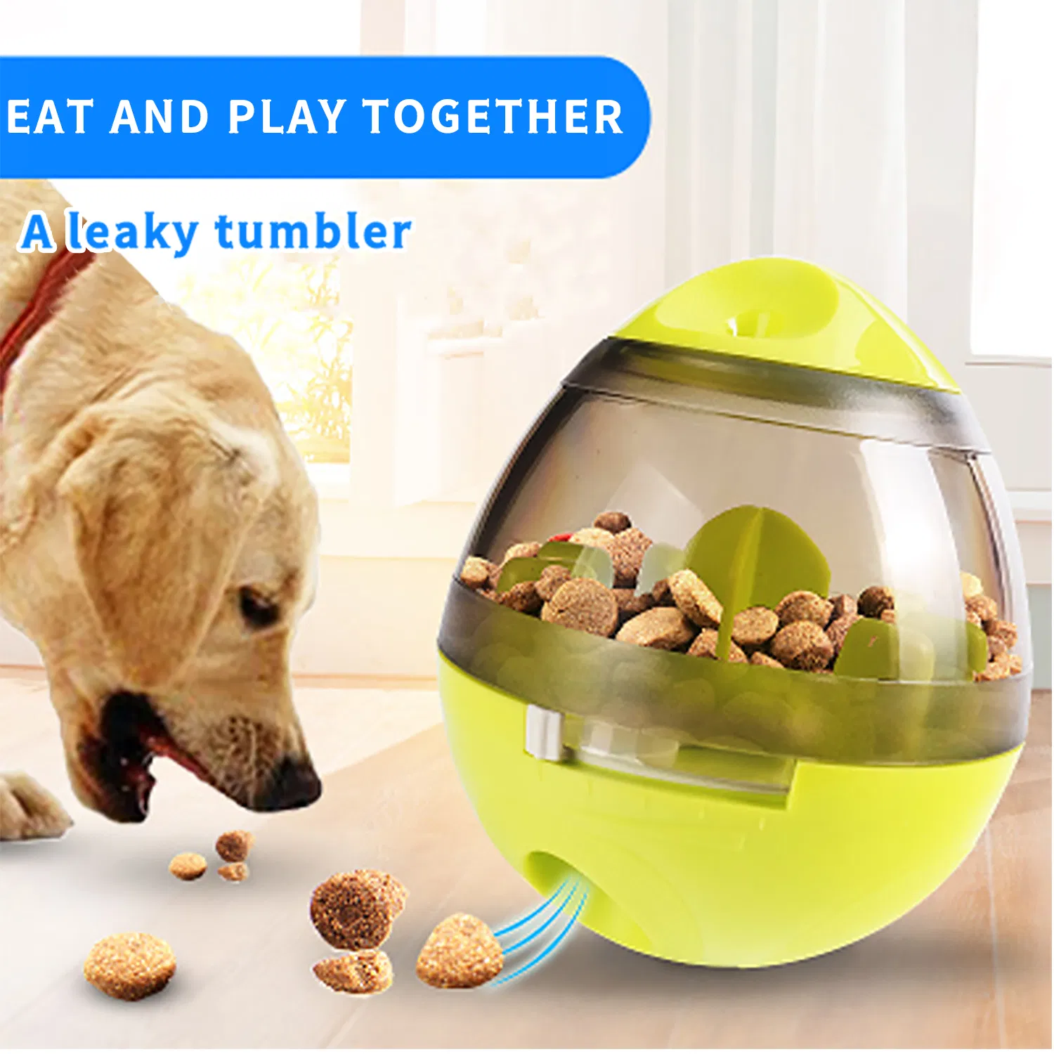 Pet Sounding Treat Dispenser Tumbler Detail 1