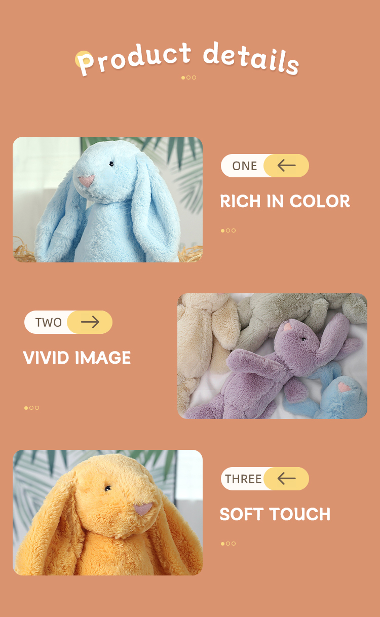 Rabbit Plush Toy Details 4