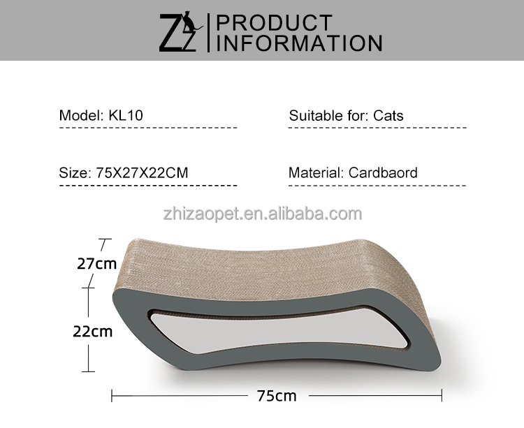 Cardboard Cat Scratcher Lounge & Bed Banner