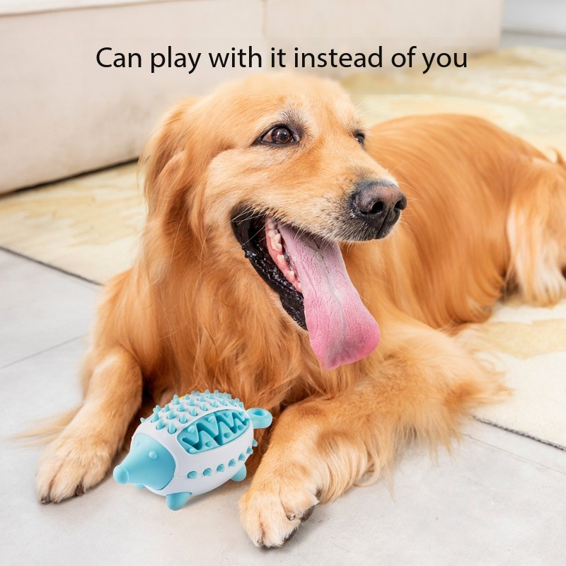 Dog Treat Ball, Adjustable Dog Treat Dispensing Dog Toys, Interactive Food Puzzles Ball for Dogs, Pet Slow Feeder Ball
