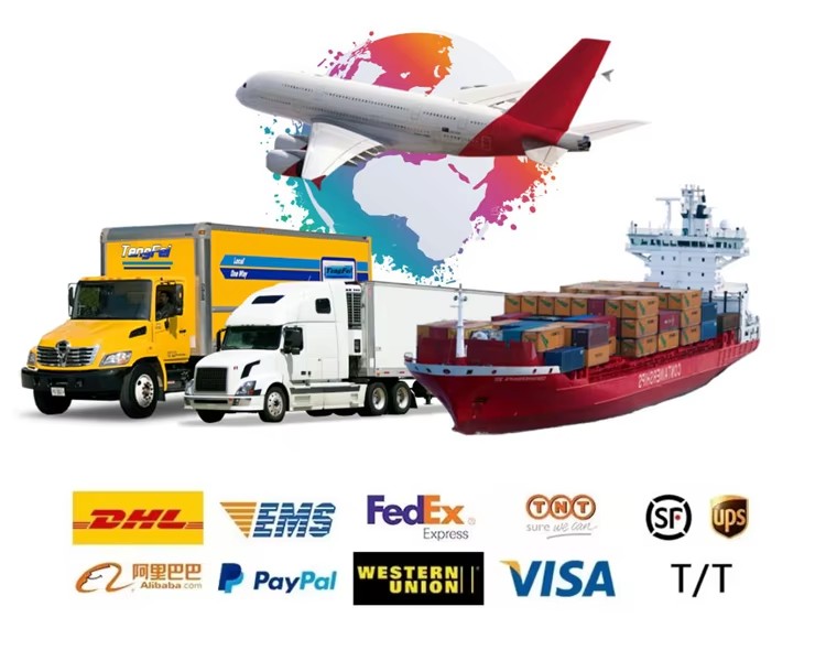 Payment and shipping details