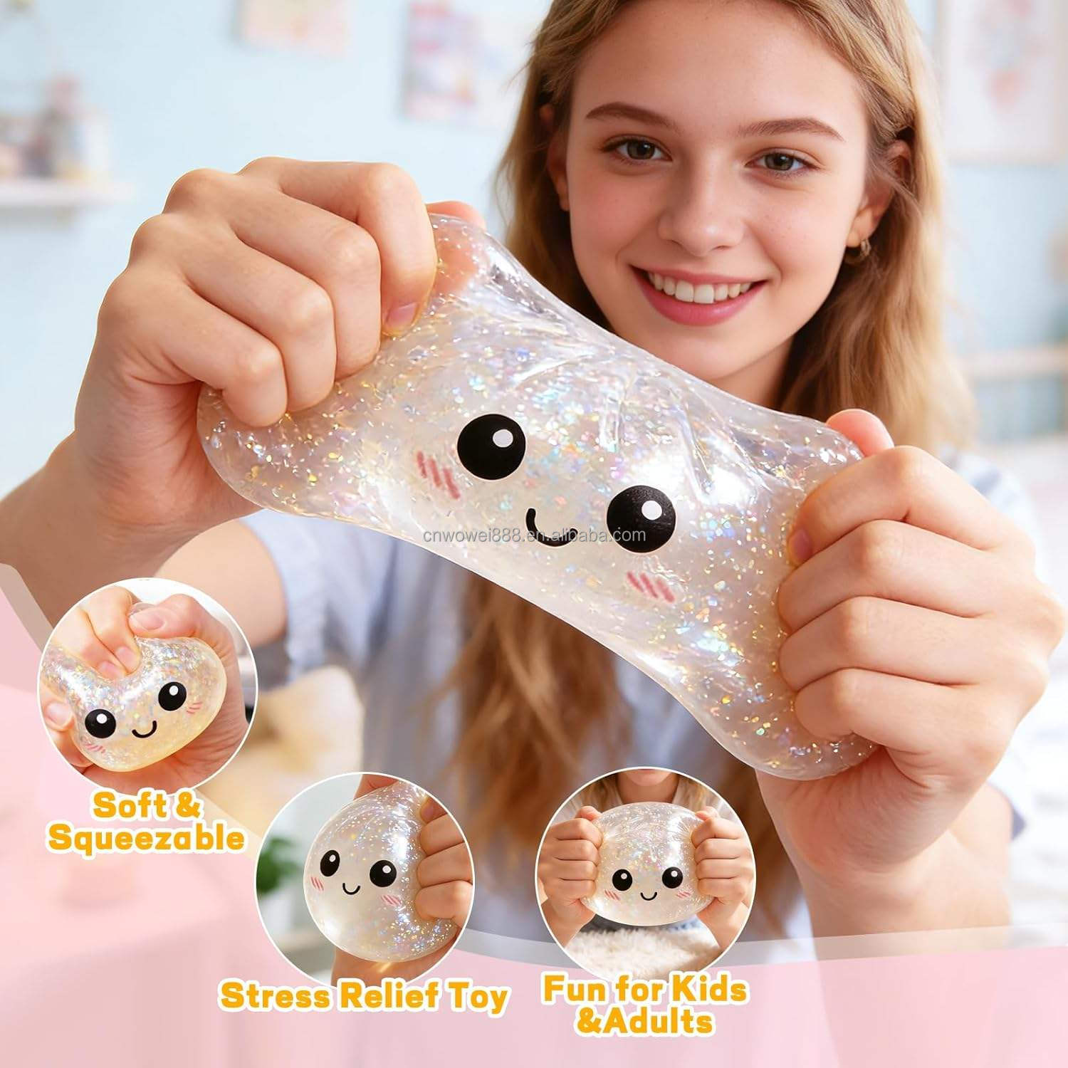 Dumpling Steamed Bun Squeeze Toy Detail 5