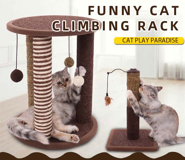 Cat tree tower detail