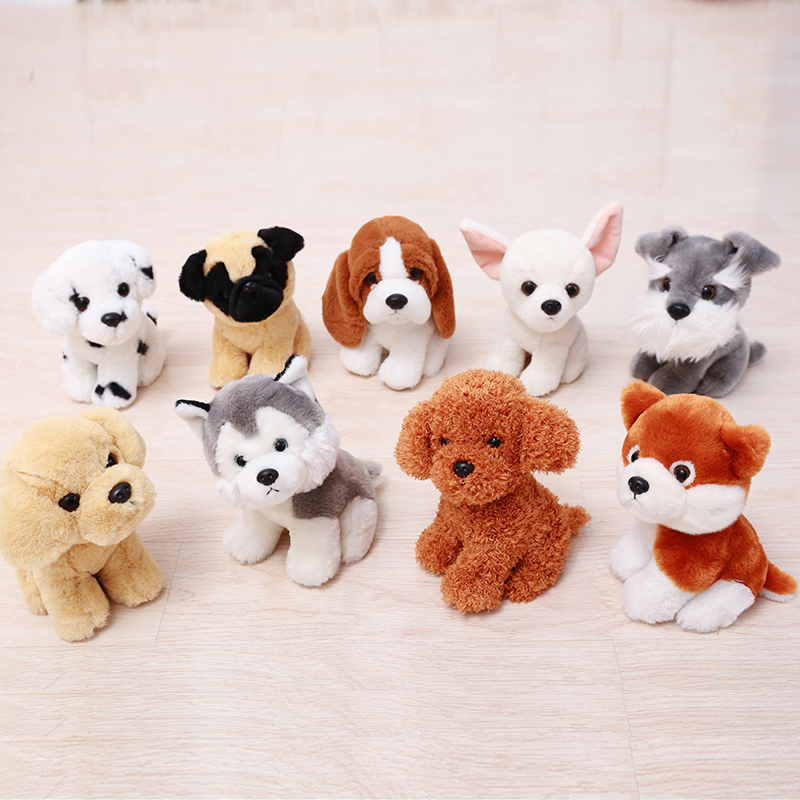 Christmas Dog Soft Pet Toys Gifts Private Label Soft Stuffed Plush Animal Toys Dog Plush Stuffed Animal