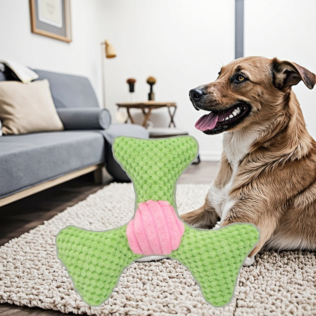 2026 Manufacturer High Quality Pet Boomerang Toy Plush Flyer Fetch Toy Durable Chew Flying Outdoor Sports Dog Toy Pet Products