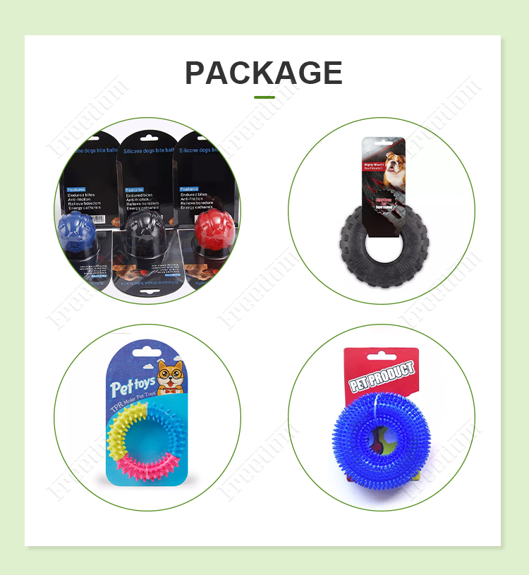 Packaging of TPR Dog Toys