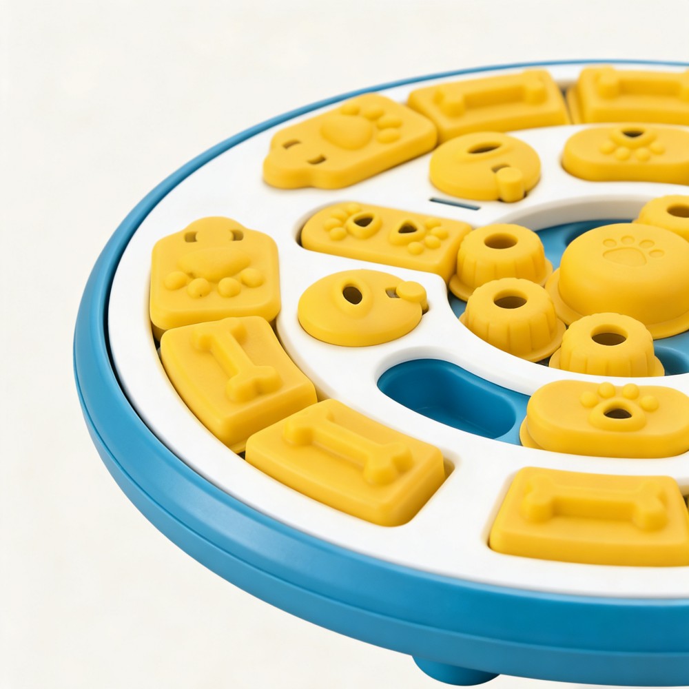Interactive Dog Puzzle Toy Slow Feeder Pet Enrichment Toy IQ Training Anti Boredom Treat Dispenser