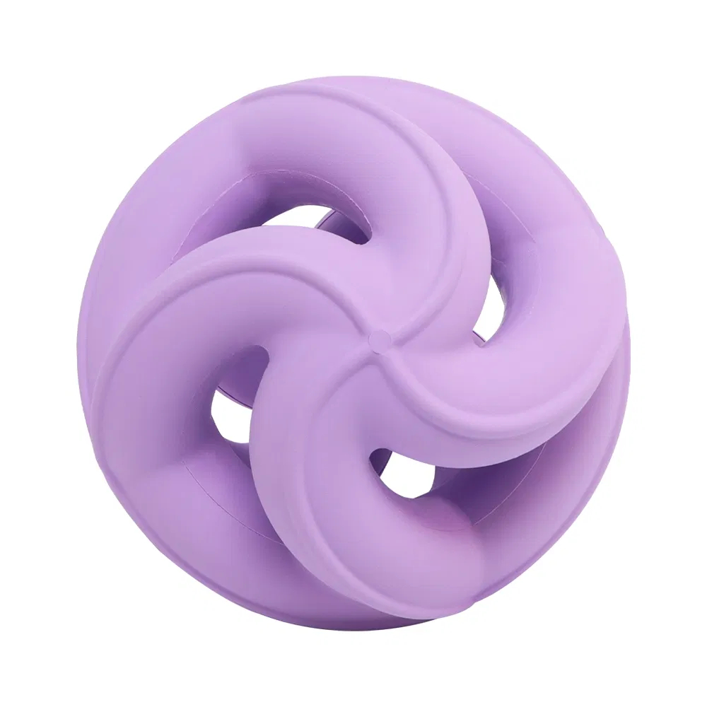 New Tough Food Grade Natural Rubber Dog Chew Toy Slow Feeding Indestructible Pet Toy
