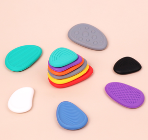 New Arrivals Autism Calming 6 Pack Textured Soft Worry Stone Stress Fidget Toys Sensory Stone For Kids Anxiety Relief