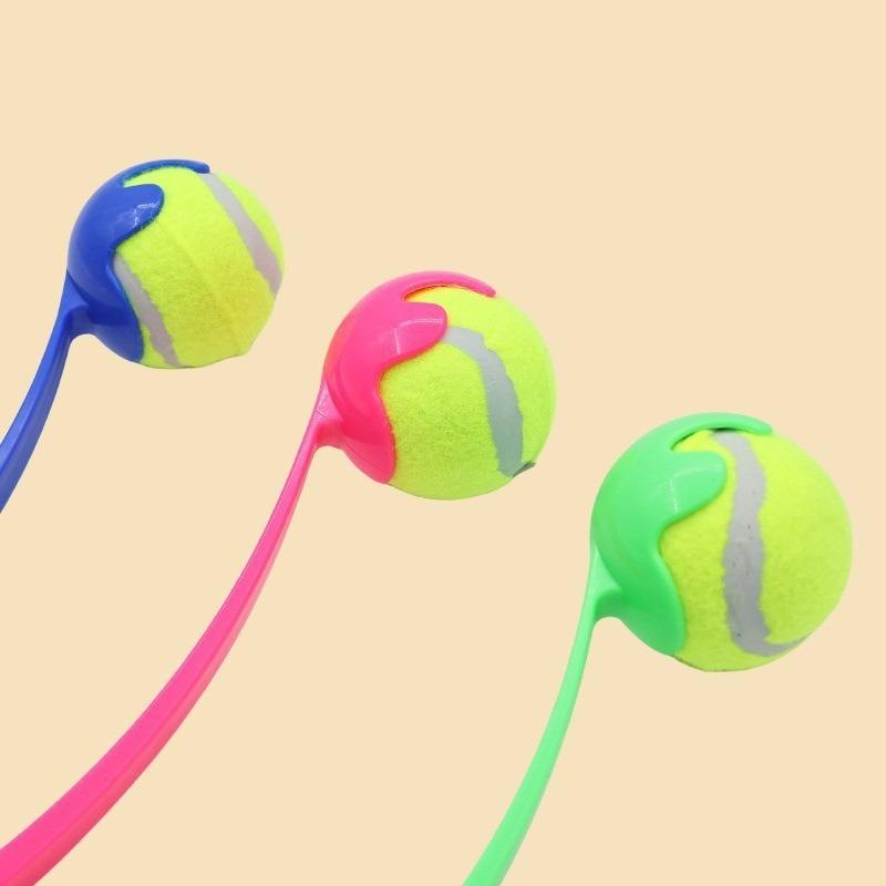 Petop Factory Wholesale Ergonomic Launcher Dog Fetch Stick Toy for Tennis Balls Outdoor Interactive Play Long Distance Throwing