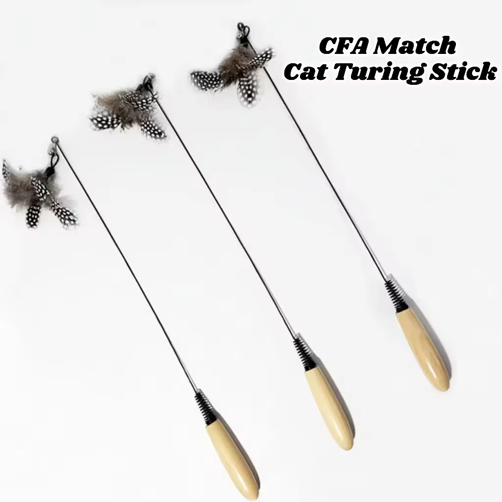 Cat Teaser Wand Pet Stick Toys