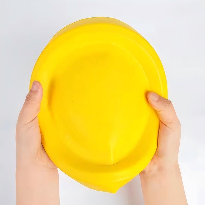 Lightweight Portable EVA Flying Disc With Bite Resistance Pet Chew Toys Custom Dog Toys for Backyard Fetch Small Dogs