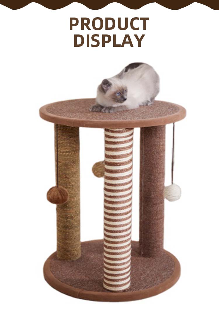 Cat tree tower detail