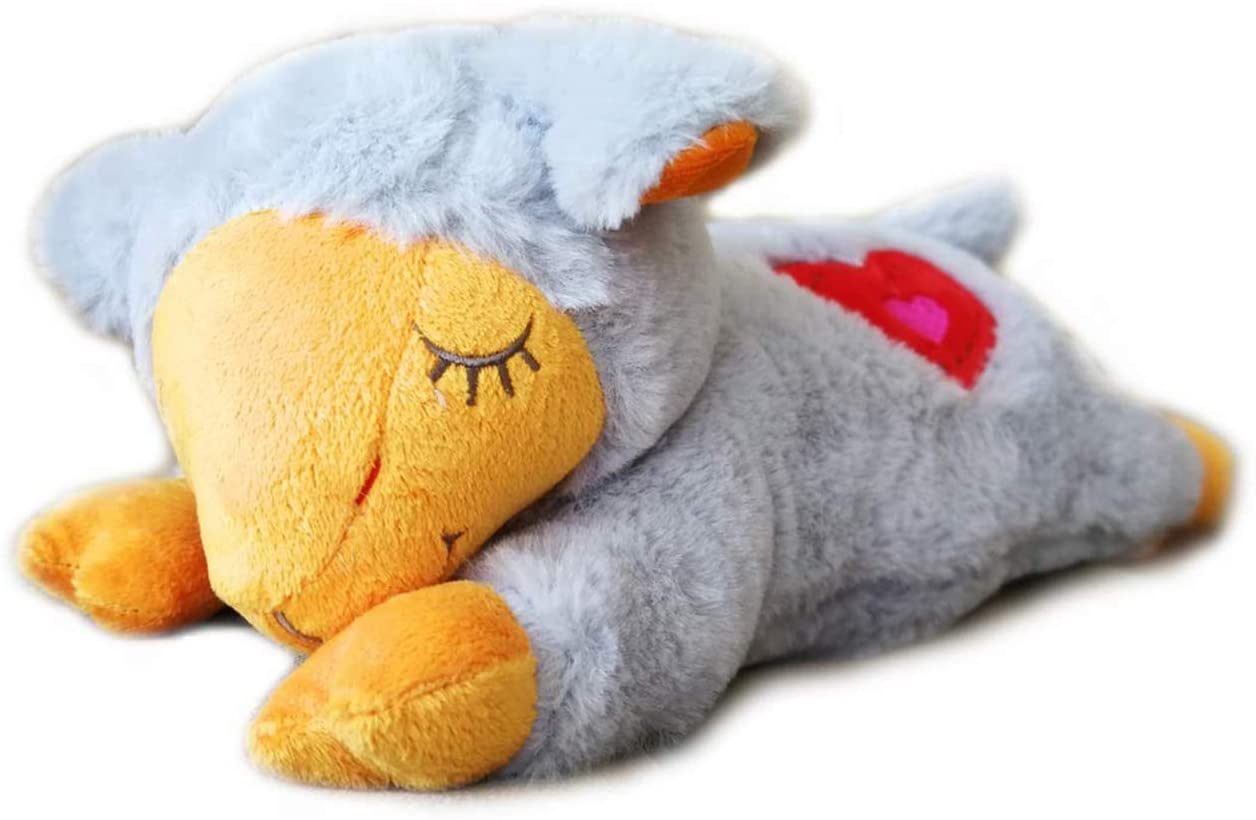 All-For-Paws Puppy Anxiety Relief Toy, Dog Sleep Aid Plush Toy, Heart Beat Behavioral Aid Toys for Puppies