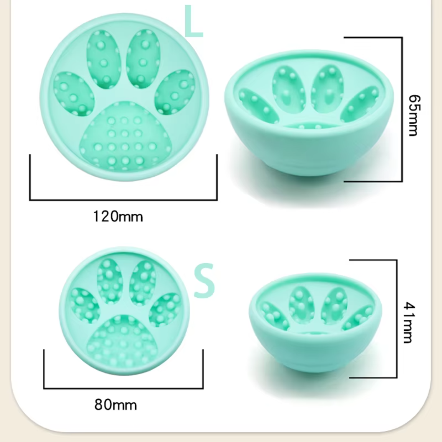 Interactive Silicone Dog Treat Dispensing Toy Puzzle Food Leak Toy for IQ Training Slow Feeding Boredom Relief for Puppies Cats