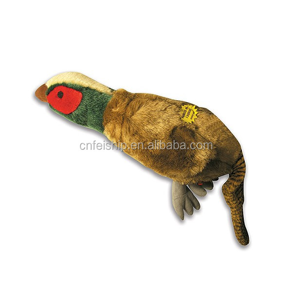 Stuffed Squeaky Duck Dog Toy with Crinkly Sounds