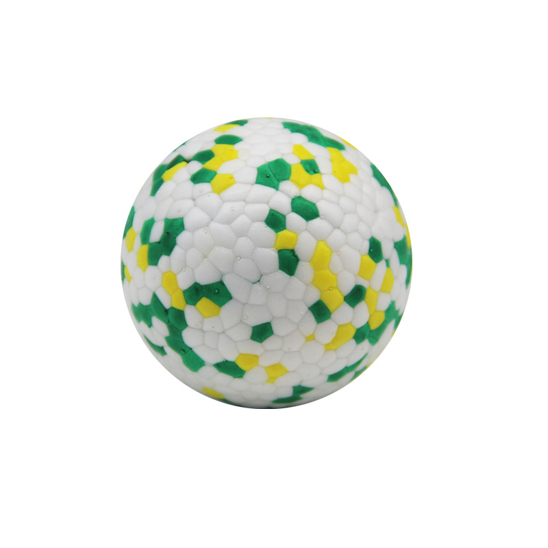 6.0CM Popcorn-Shaped ETPU Dog Toy Ball-Super Light Bite Resistant Floating Water Throwing Toy