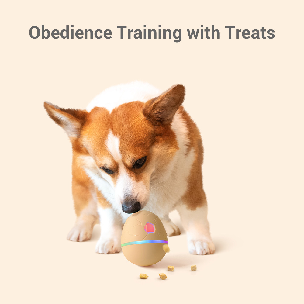 For Cheerble 2024 Eco-Friendly Dog Treat Dispenser Modern & Funny Interactive Sustainable Egg Toy New Arrival Fashion Style