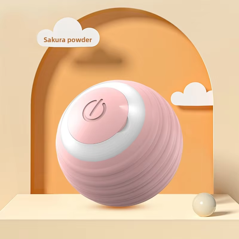 OEM ODM Automatic 360 Self-Rotating Rolling Ball With USB Rechargeable Pet Exercise Chase Toy Ball Cat Smart Rolling Balls Toys