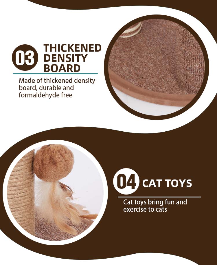 Cat tree tower detail